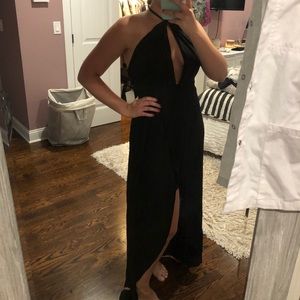 Black Floor Length Dress